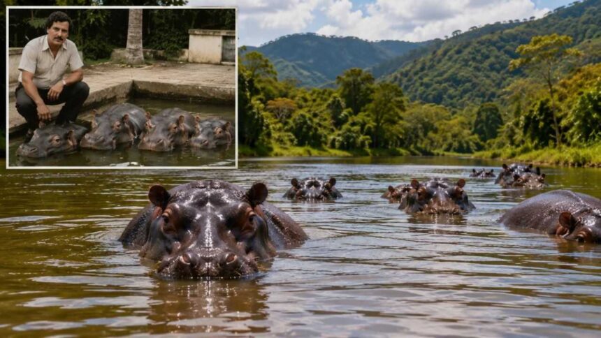 How 4 hippos from Escobar's estate became Colombia's wildest invasion