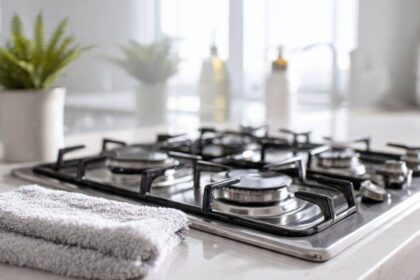 How to clean gas stove burners without scrubbing: 8 simple ways