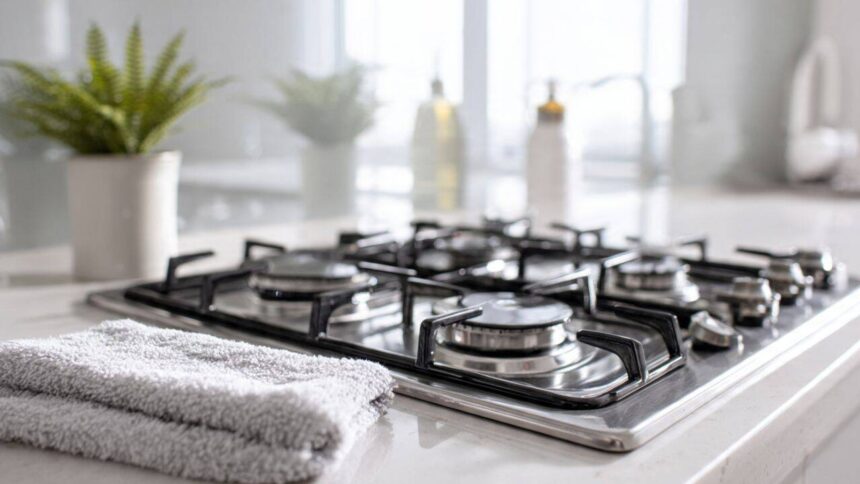 How to clean gas stove burners without scrubbing: 8 simple ways