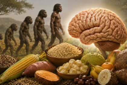 Human brain evolution may have depended on carbs, not just meat