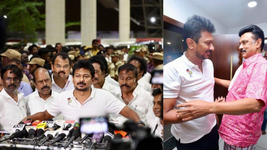 'I'm Kalaignar's grandson, M K Stalin's son': Udhayanidhi hits back after release, shares photo