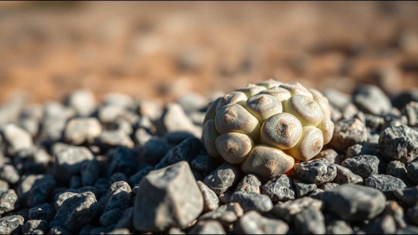 Lithops werneri: Tiny Namibian plant survives by disguising itself as a pebble