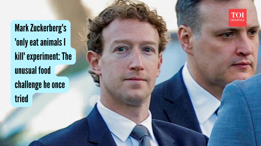 Mark Zuckerberg's 'only eat animals I kill' experiment: The unusual food challenge he once tried