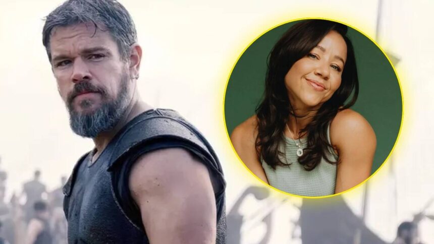 Matt Damon's stunt double, Devyn Dalton, has a fan club for her biceps