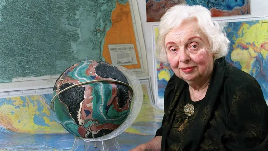 Meet Marie Tharp: The woman who mapped the hidden ocean world in 1957