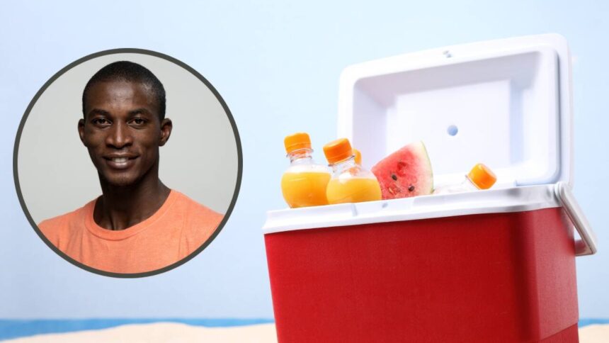 Meet Quazeem Tiamiyu, a student who turned discarded wood into insulation for beverage coolers