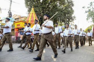 Nearly 2,000 RSS volunteers assist over 40,000 flood-affected families in Assam