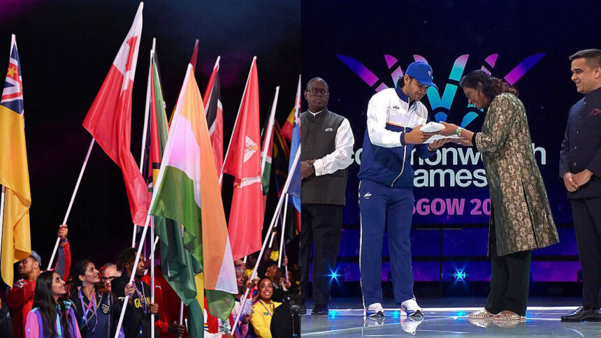 Over to Ahmedabad! Neeraj Chopra receives CWG flag as 2030 countdown begins