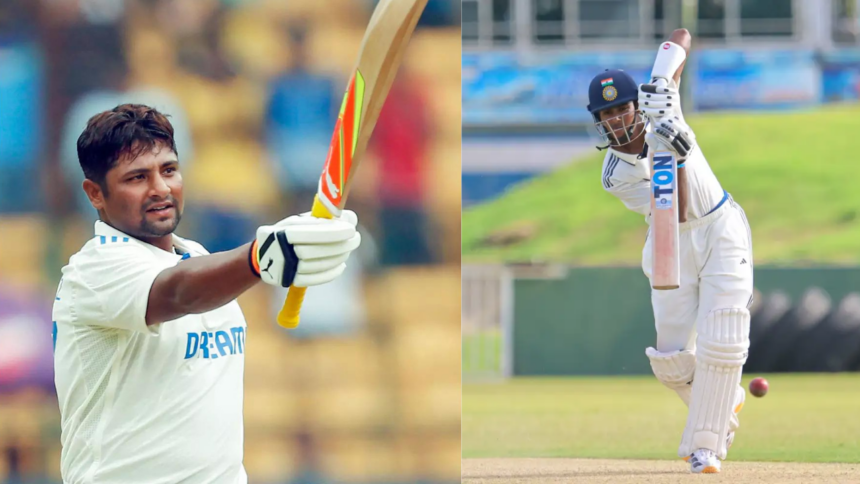 Sarfaraz, Rasheed emerge as frontrunners to replace Sudharsan in India Test