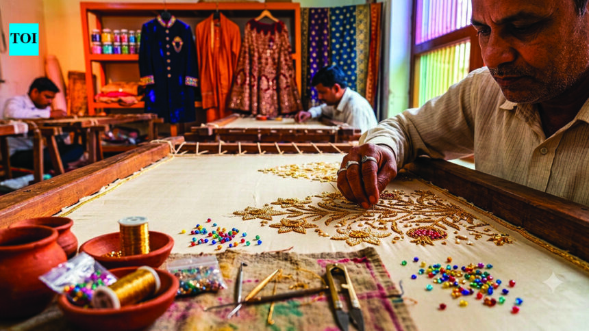 Zardozi, the golden thread that history refused to forget